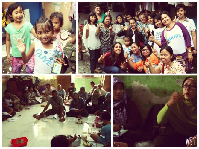 Domestic workers Women Sense Tour WST