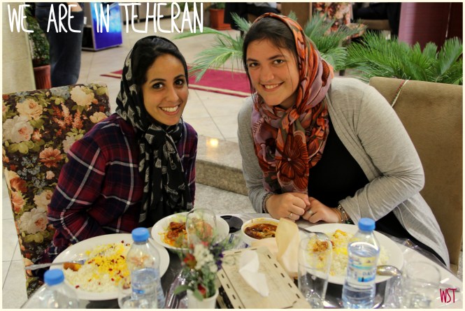 Premier repas à Téhéran Women Sense Tour WST