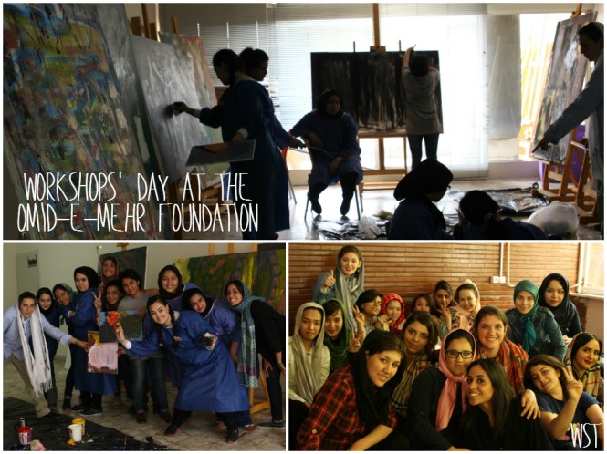 Workshops' day Omid-e-Mehr Foundation Women SenseTour WST